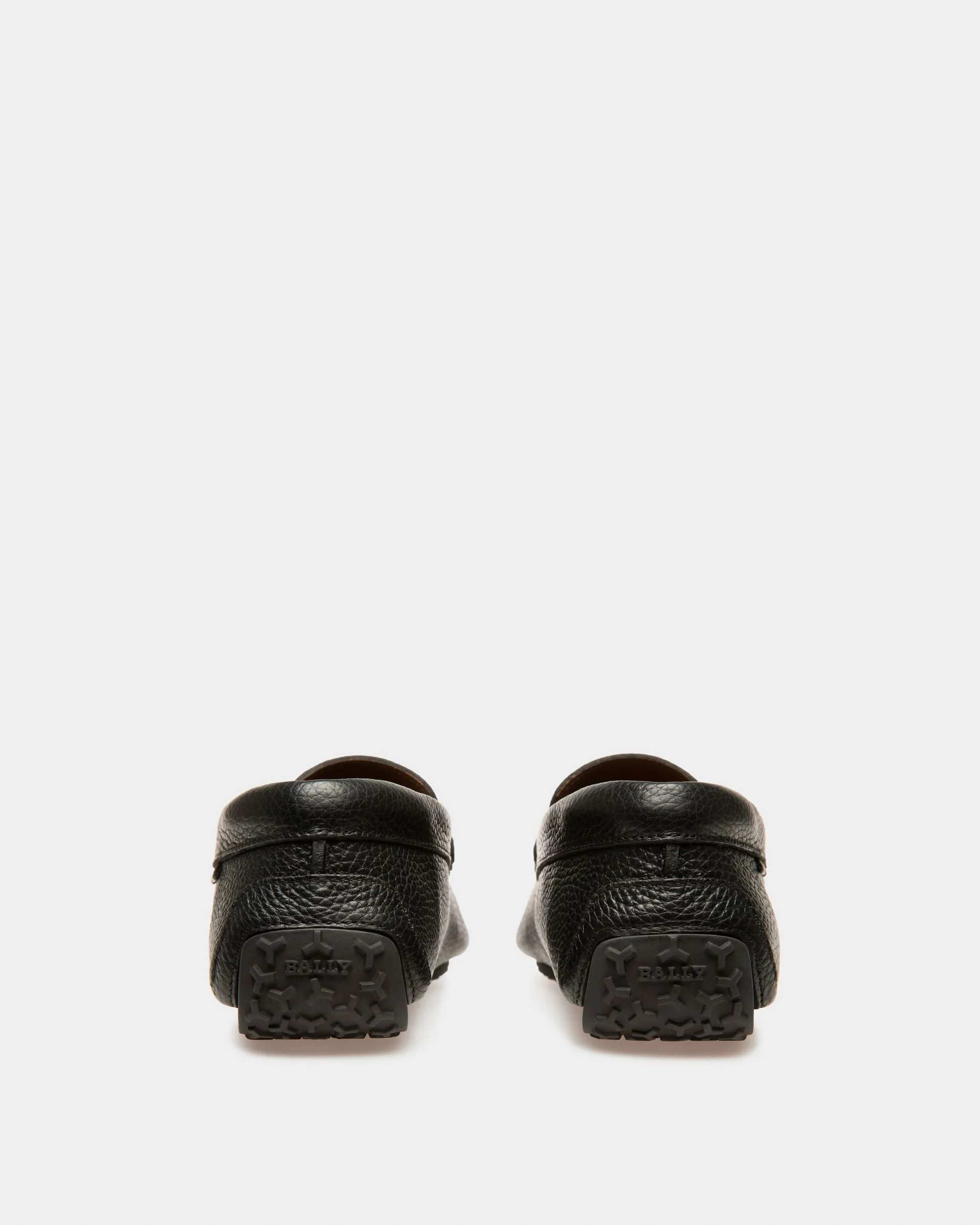 Pavel Leather Drivers In Black