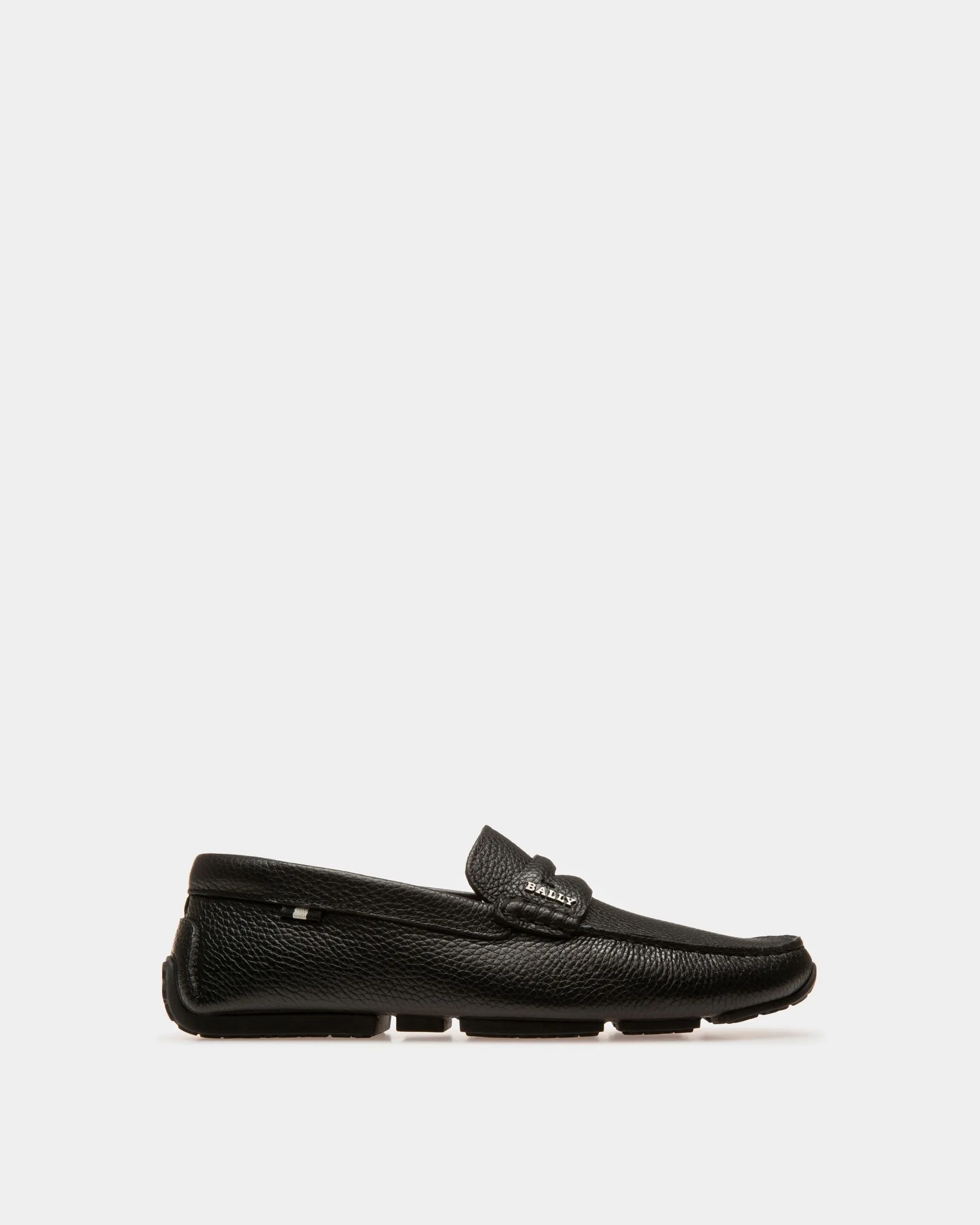 Pavel Leather Drivers In Black