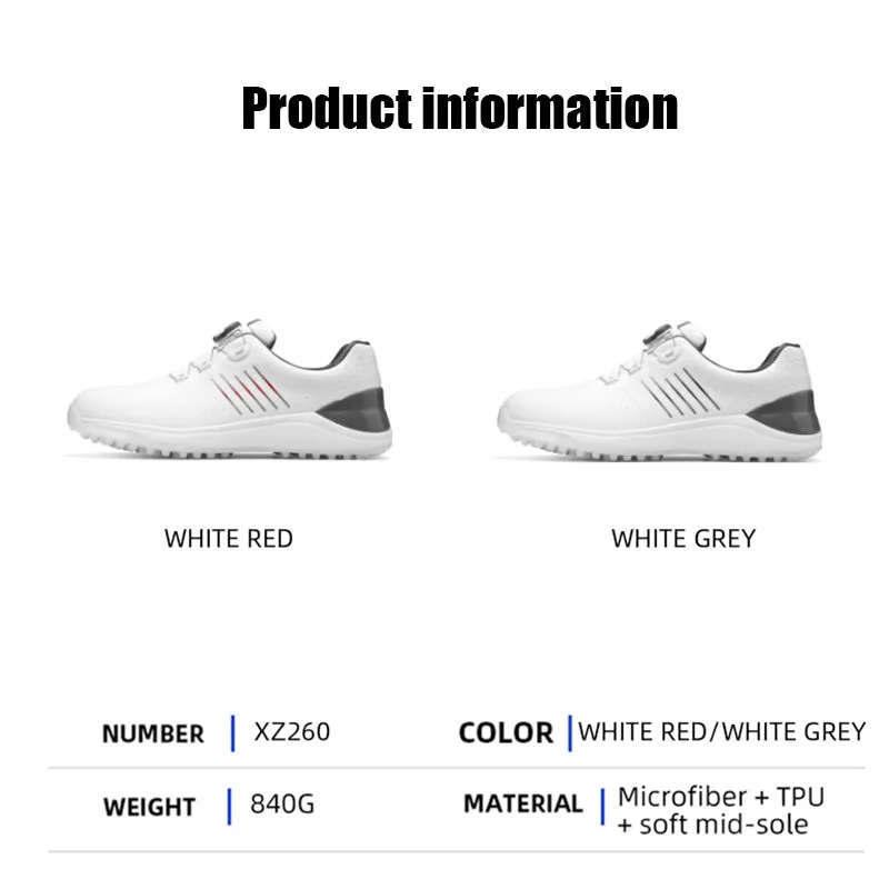 PGM XZ260 golf shoes on sale new arrival waterproof golf shoe for men