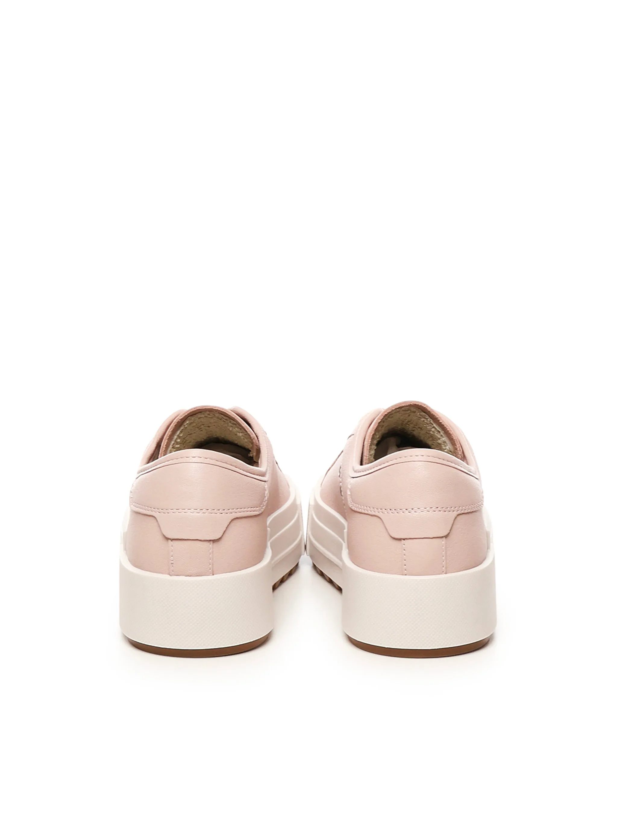 Philippe Model Paris Haute Pink Calfskin Sneakers