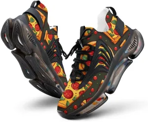 Pizza Men's Sneakers Novelty Lightweight Running Shoe Tennis Shoes