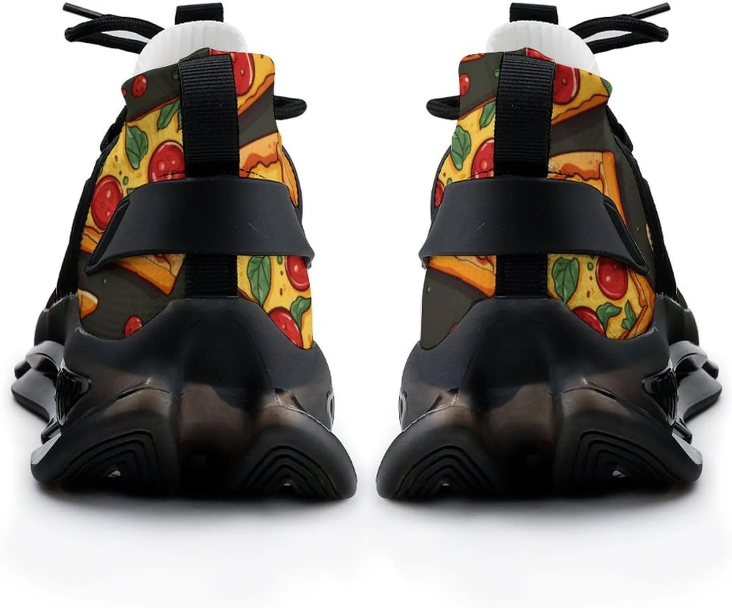 Pizza Men's Sneakers Novelty Lightweight Running Shoe Tennis Shoes