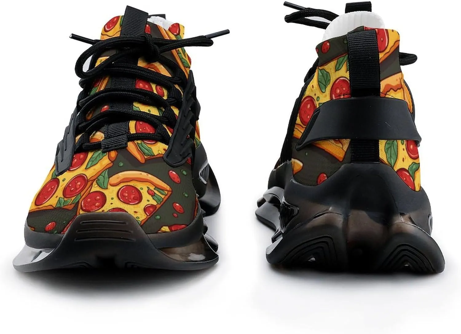 Pizza Men's Sneakers Novelty Lightweight Running Shoe Tennis Shoes