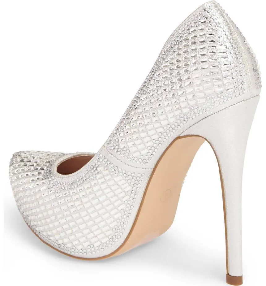 Platform Vanna Shoes Prom High High Verified secure All-in-one collection Heel Formal Rhinestone Lauren Pump Lorraine