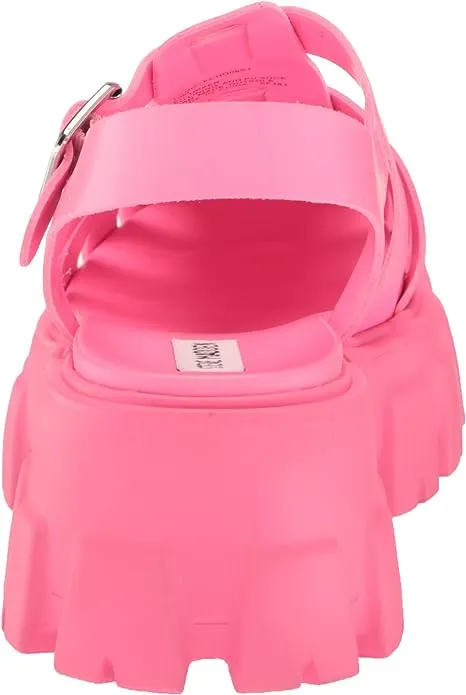 Price-cut Hot Madden Steve Platform Echo Chunky Fisherman Pink Ankle Sandals Strap Quick resolution