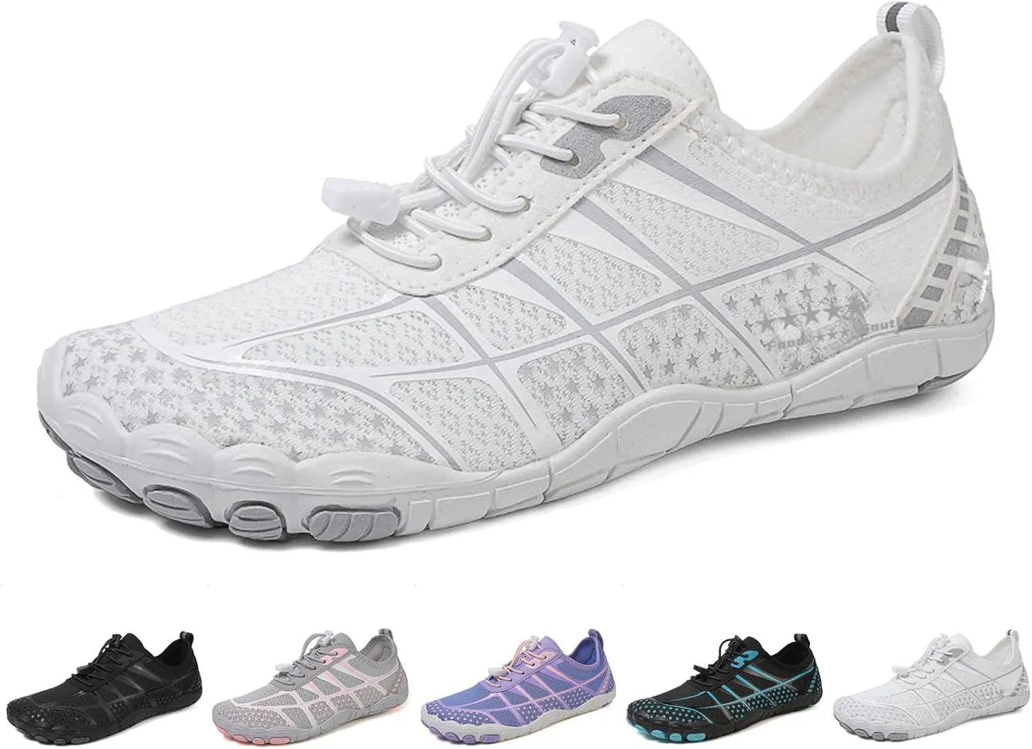 Pro Barefoot Hiking Shoes for Women & Men - Minimalist, Breathable, Quick-Dry, Zero Drop, Non-Slip Trail Running Footwear with Wide Toe Box