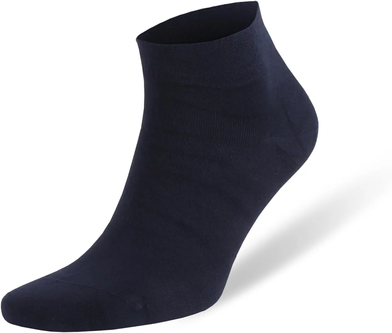 Rayon Made from Bamboo Low Cut Ankle Socks for Men Odor Free Breathable 8 Pairs with Gift Box