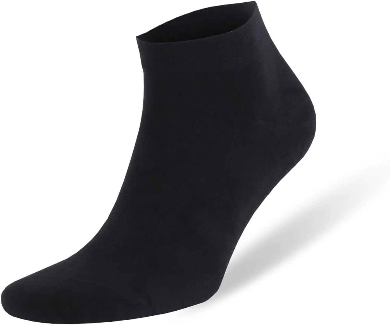 Rayon Made from Bamboo Low Cut Ankle Socks for Men Odor Free Breathable 8 Pairs with Gift Box