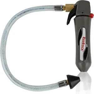 RedRock Gallo Drain Gun AC Drain Line Air Blaster Cleaner Tool for HVAC, Unclogs Condensate Pipes, High Pressure Cleaning Kit with Drain Gun and Flexible Hose, Quick Condensation Removal