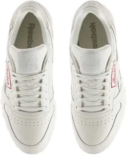 Reebok Classics Classic Leather PGS (Chalk/Sand Stone/Primal Red) Men's Shoes BS6543