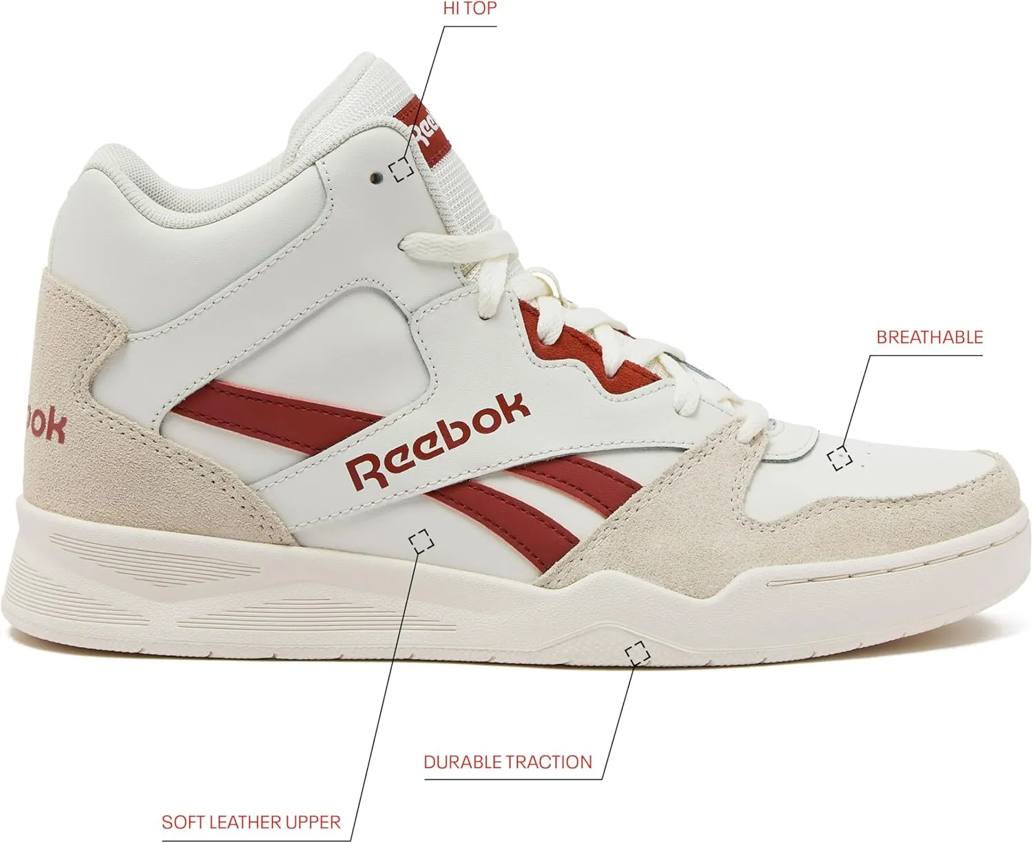 Reebok Women's Royal Bb4500 Hi 2 Sneaker