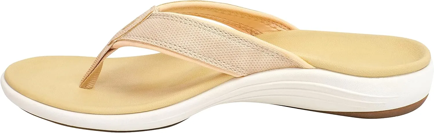 REVITALIGN Women's Yumi Metallic Orthotic Sandal