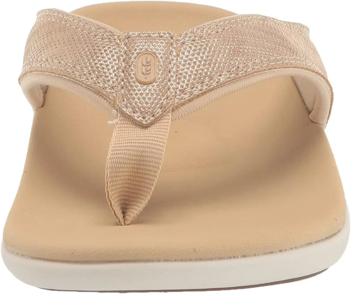 REVITALIGN Women's Yumi Metallic Orthotic Sandal