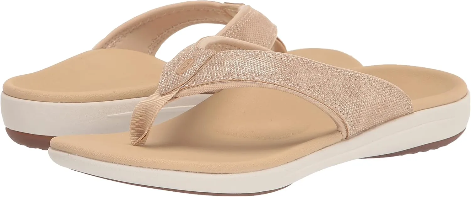 REVITALIGN Women's Yumi Metallic Orthotic Sandal