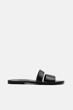 Roma III Sandal - Black Calf