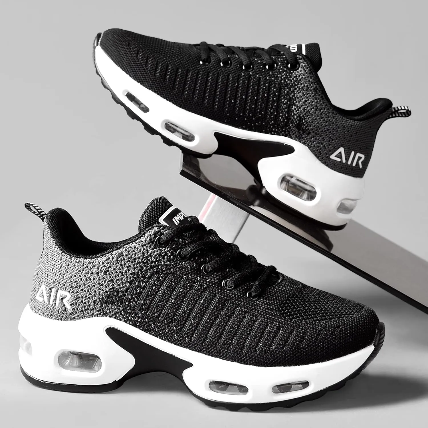 RomenSi Womens Tennis Athletic Running Shoes Fashion Sneakers Breathable Sports Gym Walking Shoes (US5.5-11)