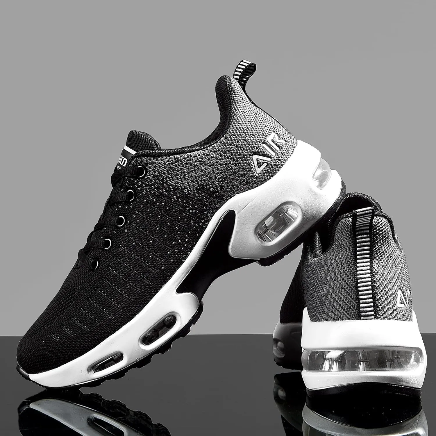 RomenSi Womens Tennis Athletic Running Shoes Fashion Sneakers Breathable Sports Gym Walking Shoes (US5.5-11)