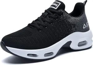 RomenSi Womens Tennis Athletic Running Shoes Fashion Sneakers Breathable Sports Gym Walking Shoes (US5.5-11)
