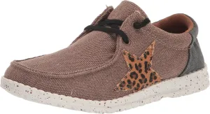 Roper Women's Hang Loose Loafer, Brown, 8