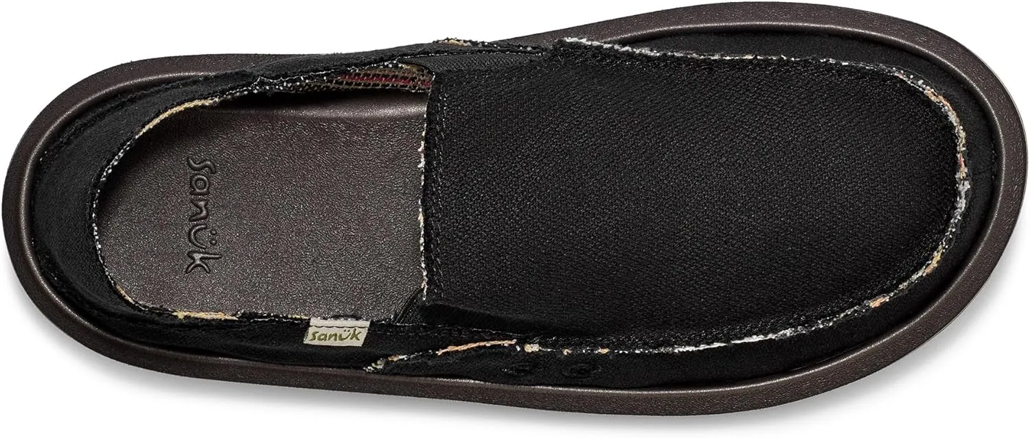 Sanuk Men's Donny Hemp Two-Tone Loafer