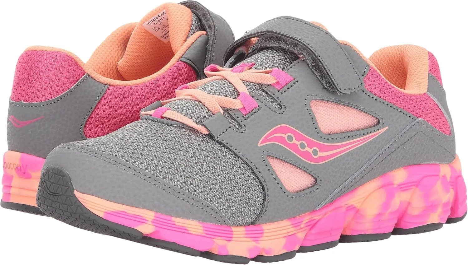 Saucony Unisex-Child Kotaro 4 a/C Running Shoe