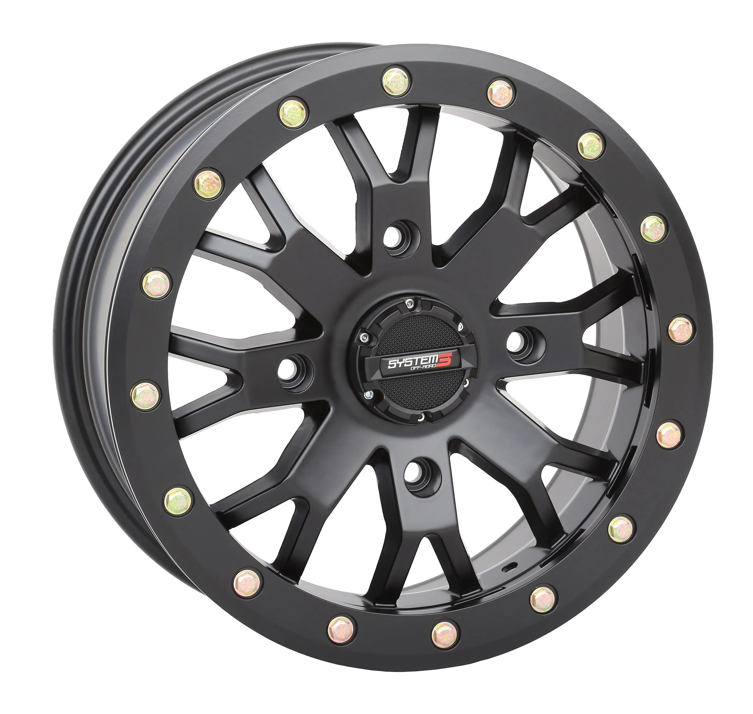 Sb4 Bl Wheel 14x7 4 3 ( 15mm) 4/156 Matte Black