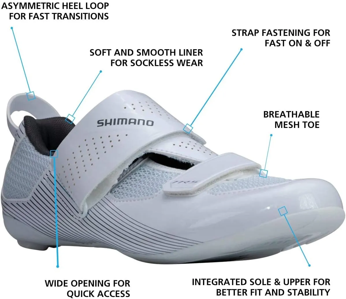 SHIMANO SH-TR501W Specialist Short Course Triathlon Shoe