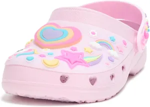 Skechers Girl's Heart Charmer-Girly Land Clog