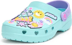 SKECHERS Girl's Heart Charmer-Vibin Friends Clog