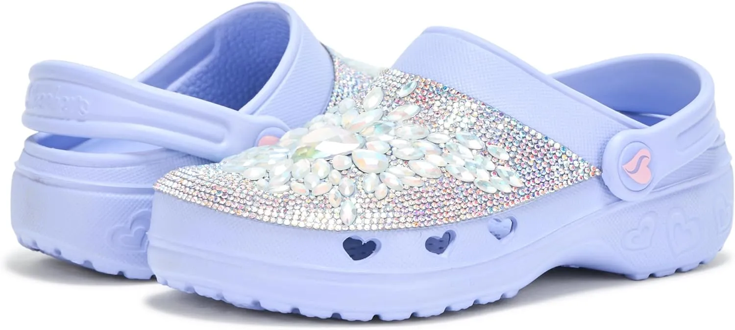 Skechers Girl's Sweetheart-Jeweled Out Clog