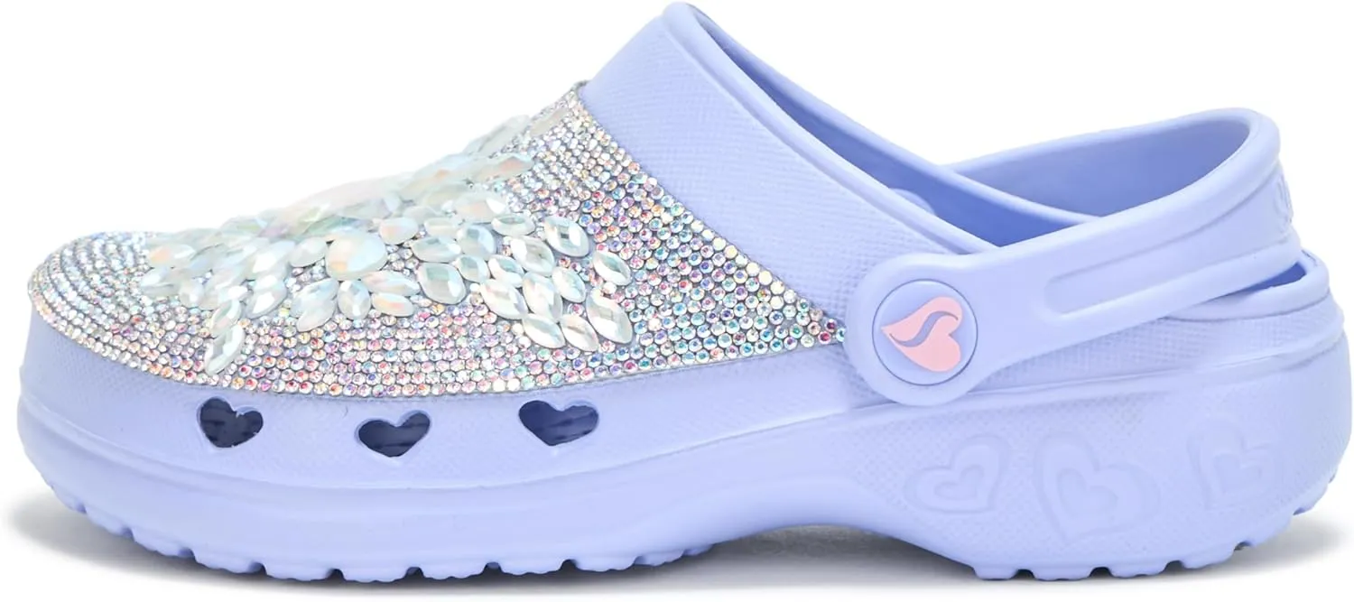 Skechers Girl's Sweetheart-Jeweled Out Clog