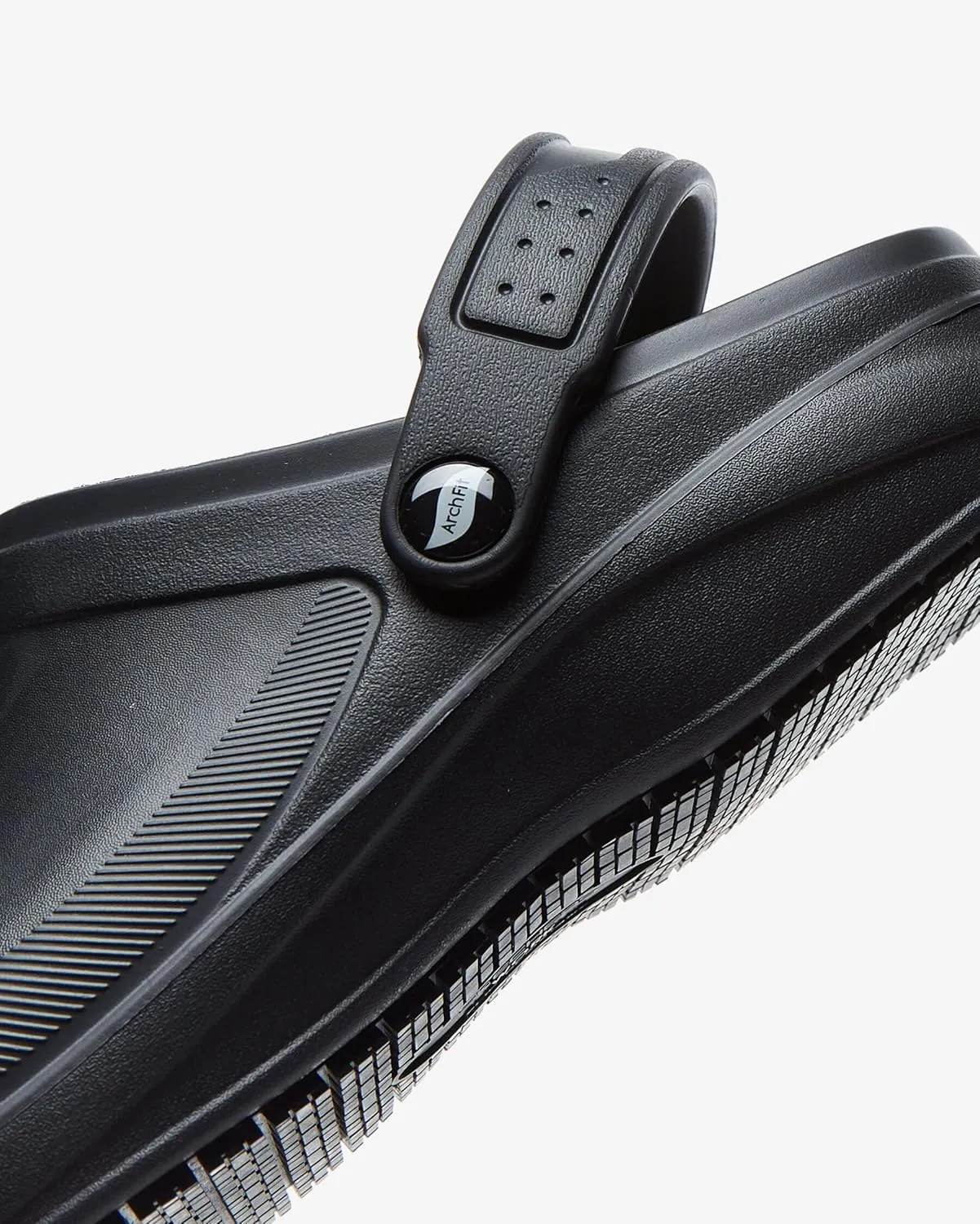 Skechers Men's Riverbound Sr Arch Fit Clog Black Health Care Professional