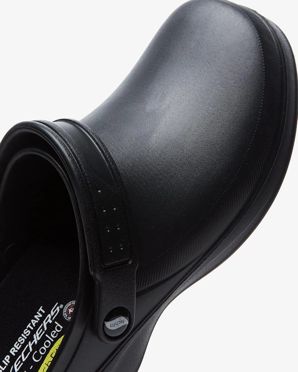 Skechers Men's Riverbound Sr Arch Fit Clog Black Health Care Professional