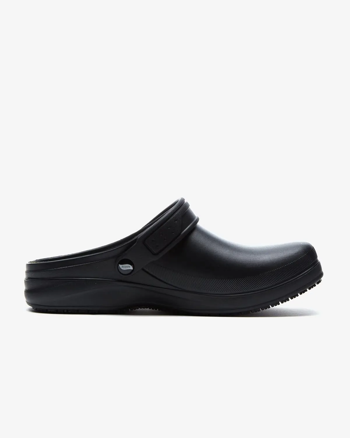 Skechers Men's Riverbound Sr Arch Fit Clog Black Health Care Professional