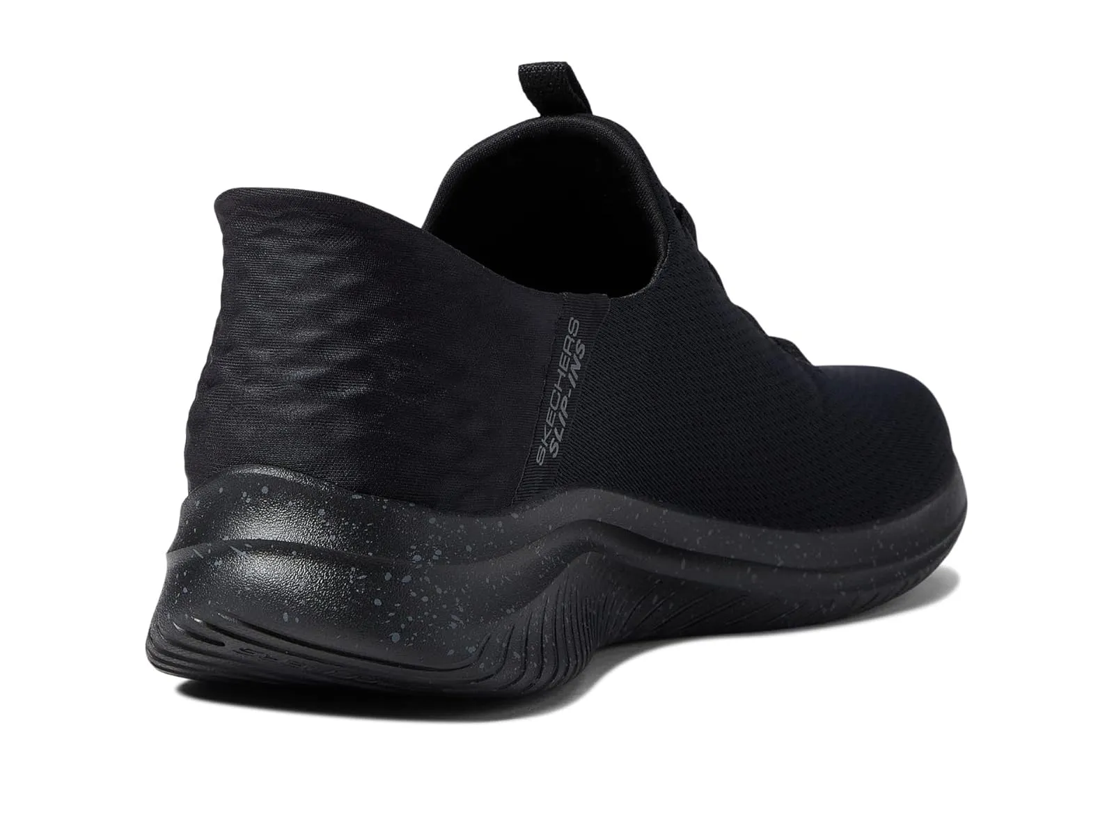 Skechers Men's Ultra Flex 3.0 Right Away Hands Free Slip-in Sneaker Loafer, Air-Cooled Memory Foam Insole, Breathable, Black