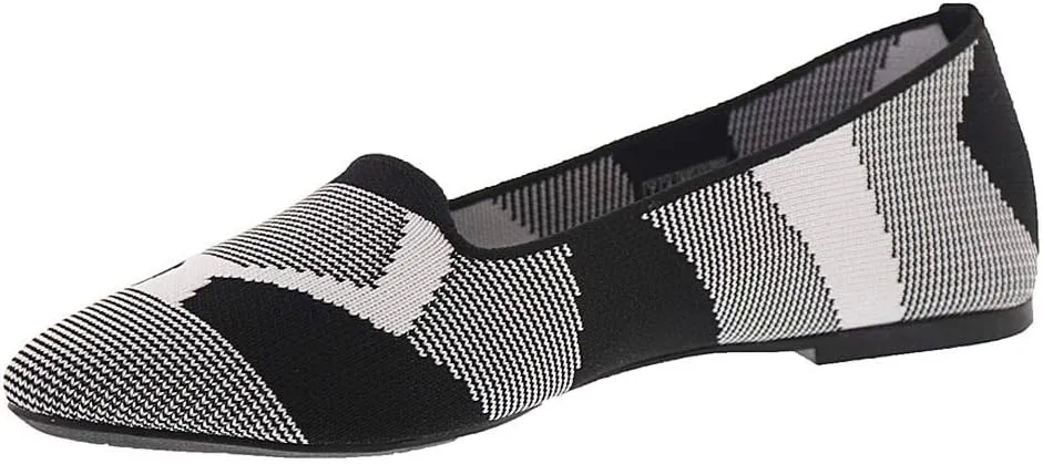 Skechers Women's Cleo Sherlock Engineered Knit Loafer Skimmer