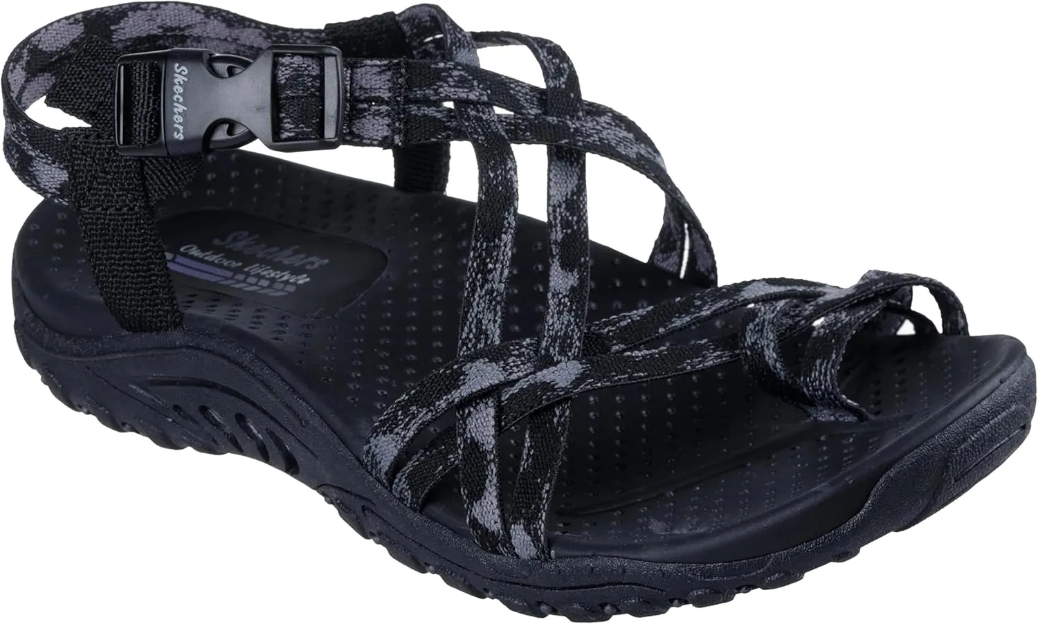 Skechers Women's Reggae-Positive Space Sport Sandal