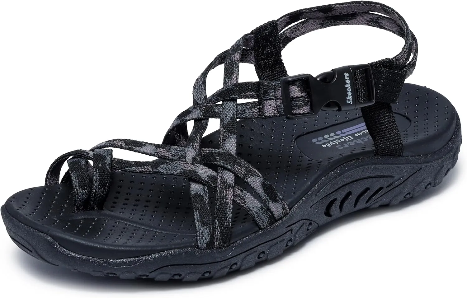 Skechers Women's Reggae-Positive Space Sport Sandal