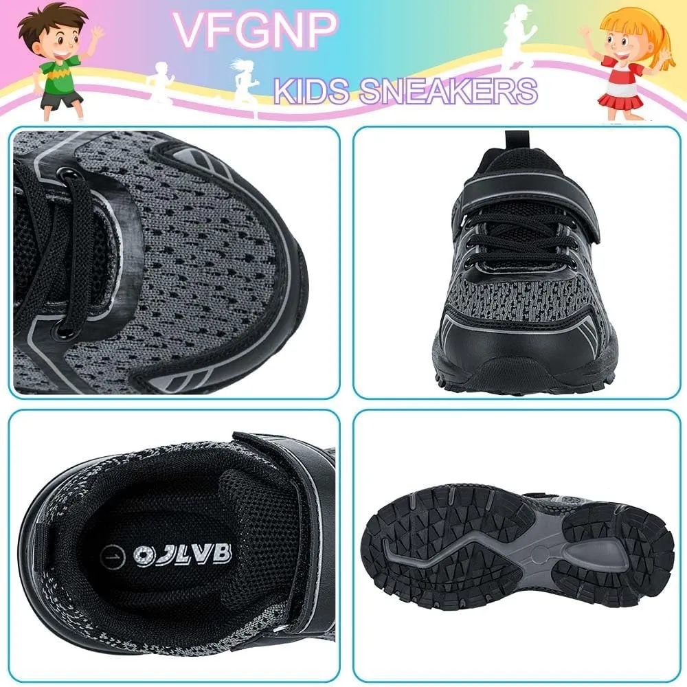 Sneakers for Boys and Girls, Kids Tennis Running Shoes, Lightweight Breathable Sport Athletic Shoe