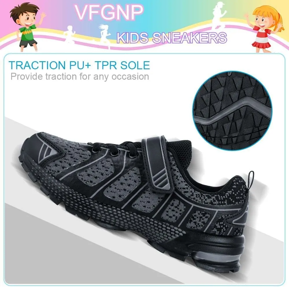 Sneakers for Boys and Girls, Kids Tennis Running Shoes, Lightweight Breathable Sport Athletic Shoe