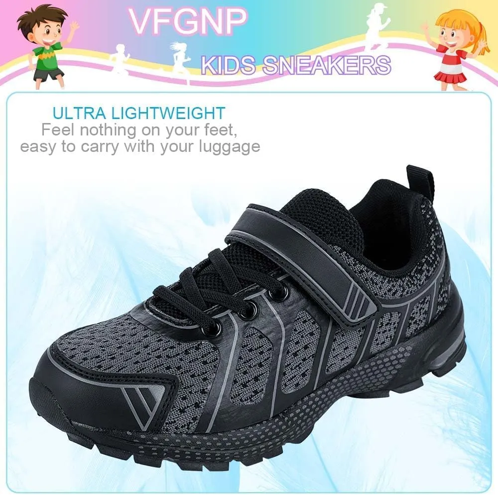 Sneakers for Boys and Girls, Kids Tennis Running Shoes, Lightweight Breathable Sport Athletic Shoe