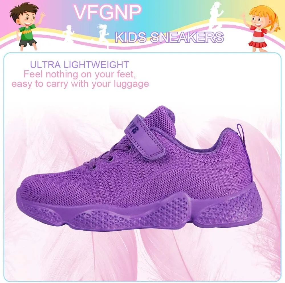 Sneakers for Boys and Girls, Kids Tennis Running Shoes, Lightweight Breathable Sport Athletic Shoe