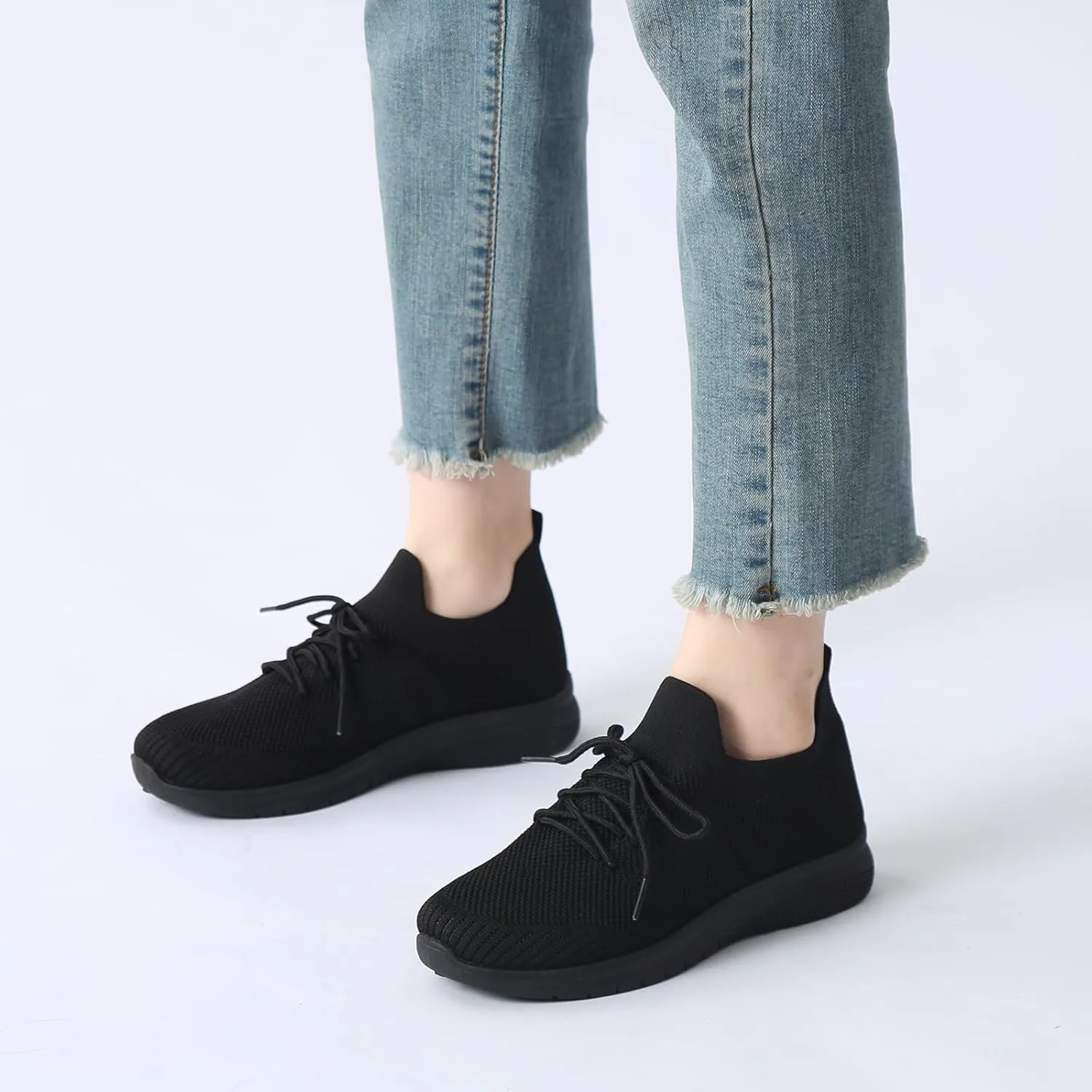 Sneakers for Women Walking Shoes Casual Lightweight Breathable Tennis Shoes Non Slip Work Shopping Travel