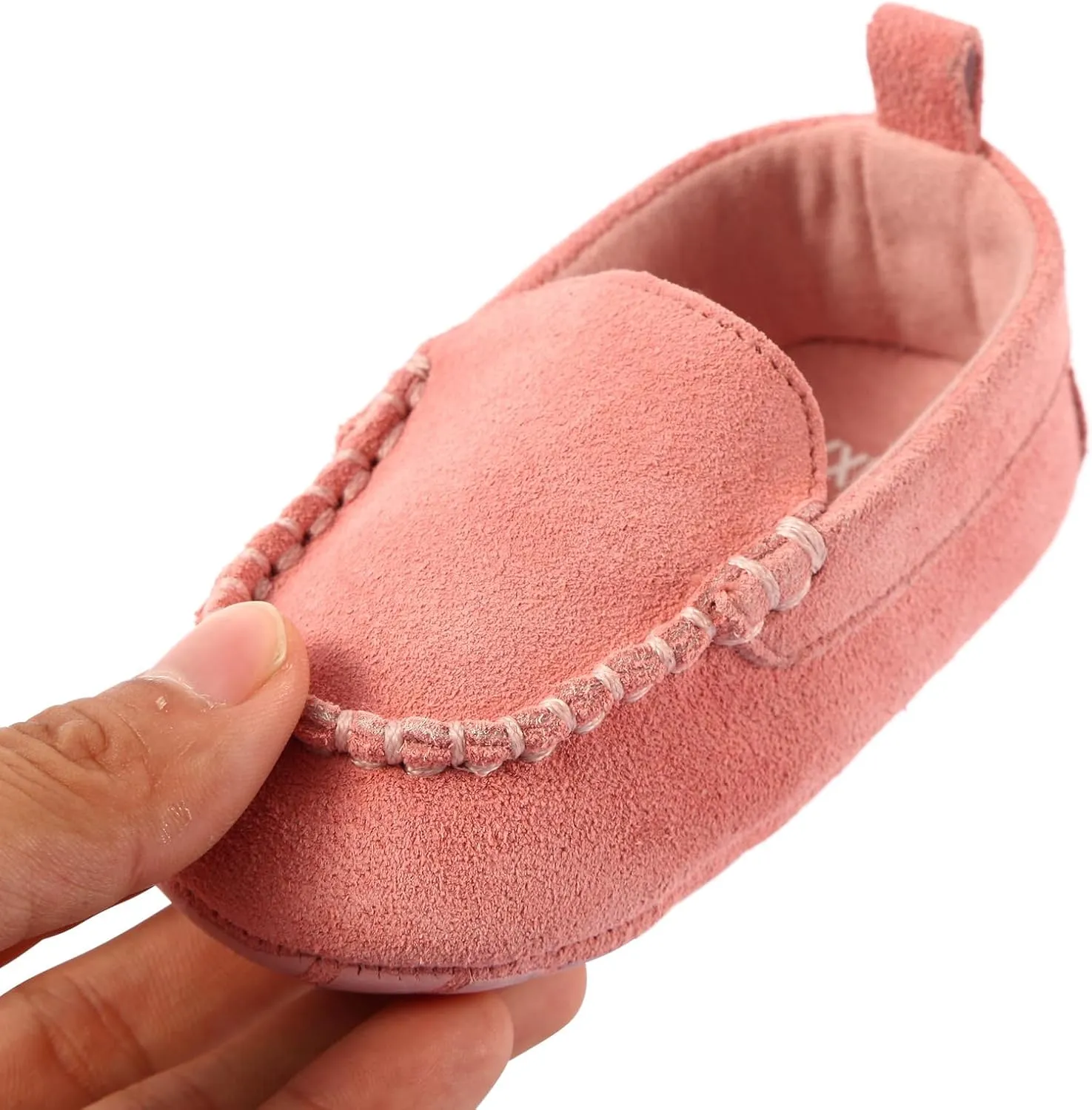 Soft Sole Baby Loafers Boys Girls Suede Leather First Walking Shoes Infant Baby Dress shoes 3-18 Months