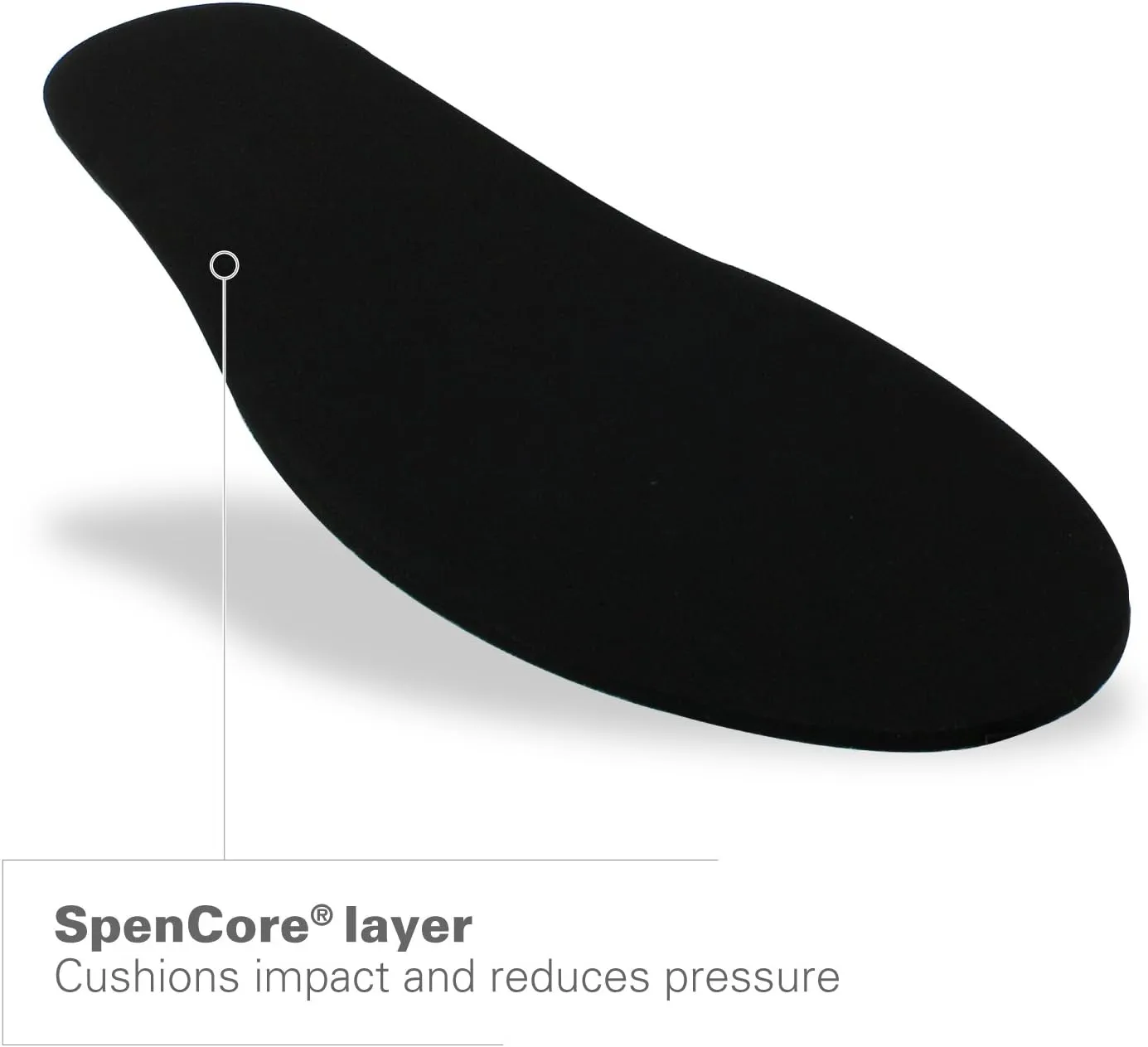 Spenco Rx Comfort Thin Lightweight Cushioning Orthotic Shoe Insole, Men's 12-13.5