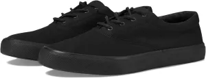 Sperry Mens Shoes Men's Striper II CVO SeaCycled Sneaker, Blackout, 7