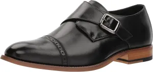 STACY ADAMS Men's Desmond Cap Toe Monk Strap Loafer