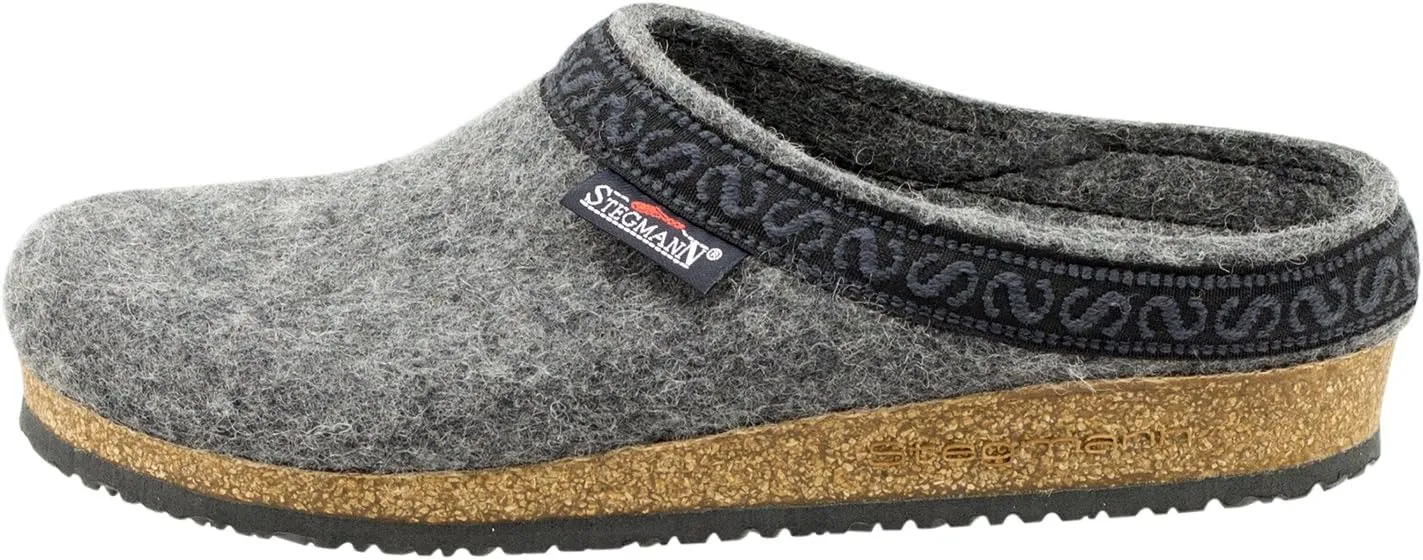Stegmann Women's 'Original 108' Wool Clog with Cork Sole - Wide Width