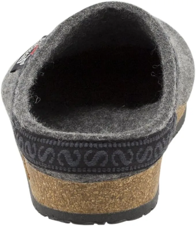 Stegmann Women's 'Original 108' Wool Clog with Cork Sole - Wide Width