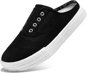 STQ Slip On Orthopedic Wide Shoes丨Lightweight Women Backless Casual Plantar Fasciitis Relief Mule Sneakers